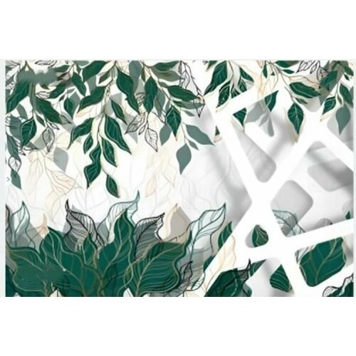 Фотообои Тропические листья 3D 3х2,7 e-23213991 printio пенал 3d тропические листья