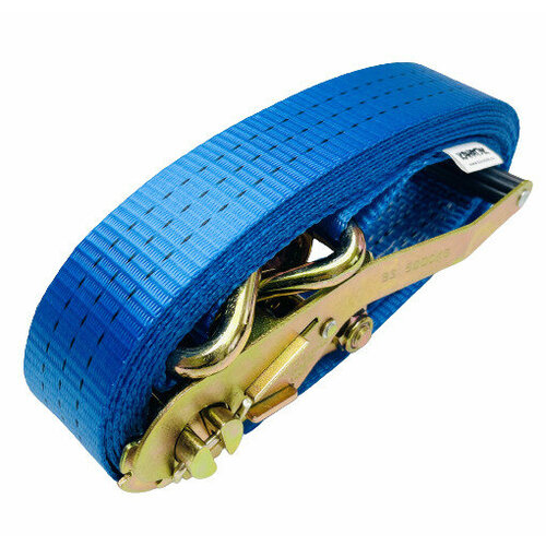 Ремень стяжной для крепления груза 5,0 т/8 м, 50 мм с храповым механизмом, канатэк