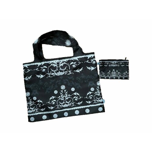 фото Сумка авоська basko, черный, серебряный