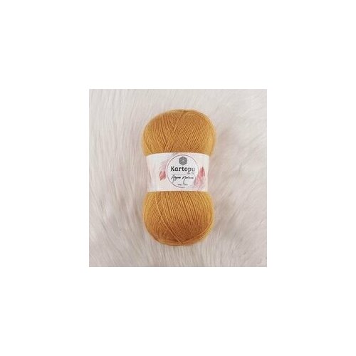 Пряжа Ангора натурал Картопу 100гр550м20 шерсть80акрилк310 295₽