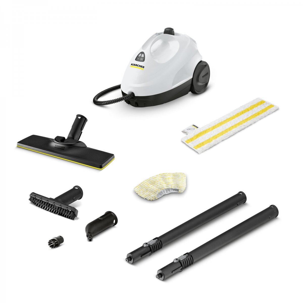 Пароочиститель Karcher 2 в 1 SC 2 EasyFix 1.512-600.0 4 насадки, регулятор подачи пара