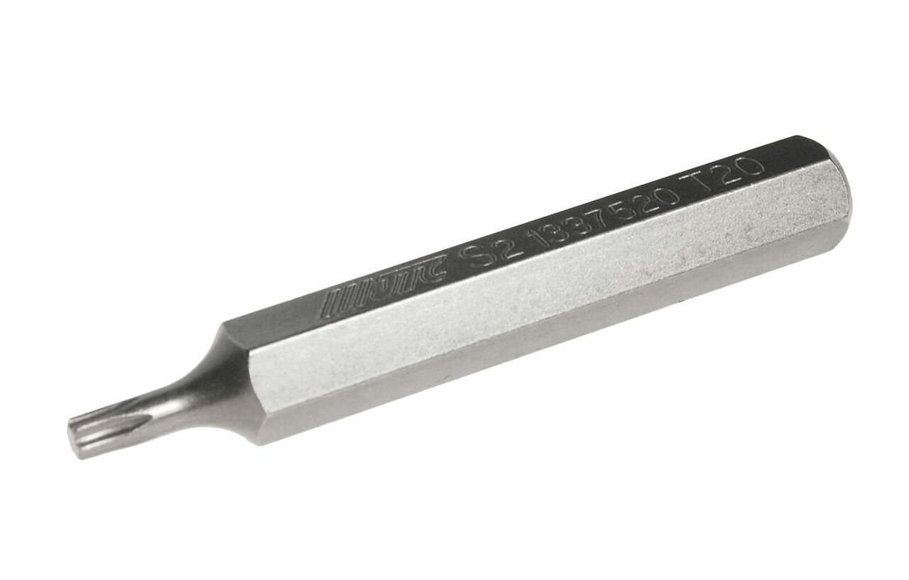 Бита 10мм TORX удлиненная T20х75мм S2 JTC-1337520