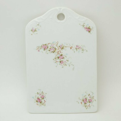 Сырная доска с сиреневыми цветами No.2590 Кузнецов Товарищество