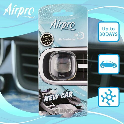 AirPro ароматизатор для автомобиля, Mini Clip, парфюм для автомобиля, Air Freshener, New Car