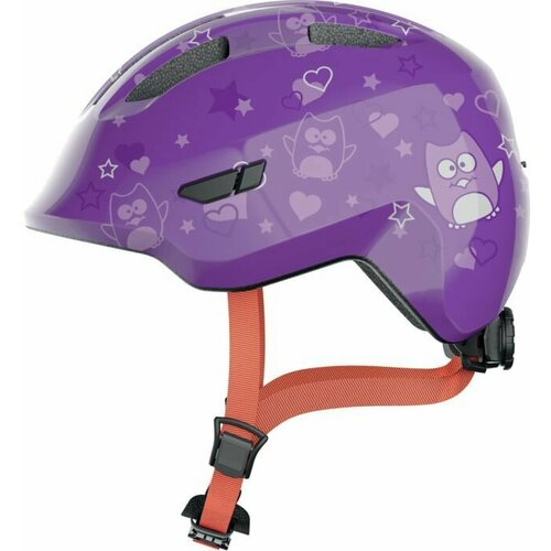 фото Велошлем abus smiley 3.0 purple star m (50-55)