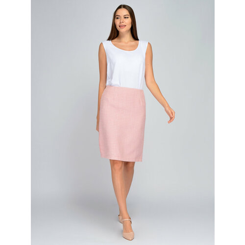 фото Юбка viserdi, размер 44, пыльная роза