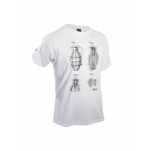 Футболка, размер XXXL, белый