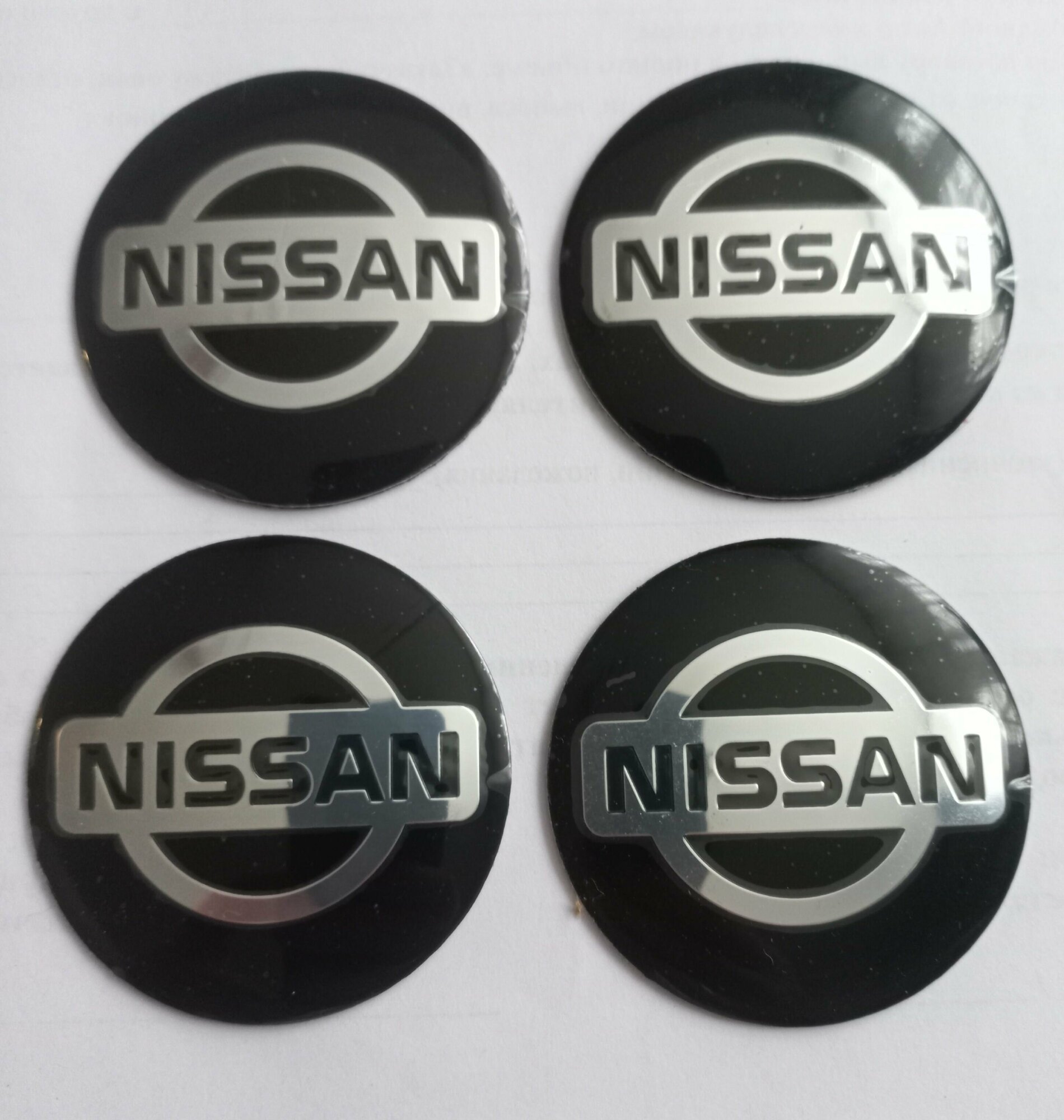 Наклейки на колесные диски и колпаки Nissan Ниссан D 56 mm
