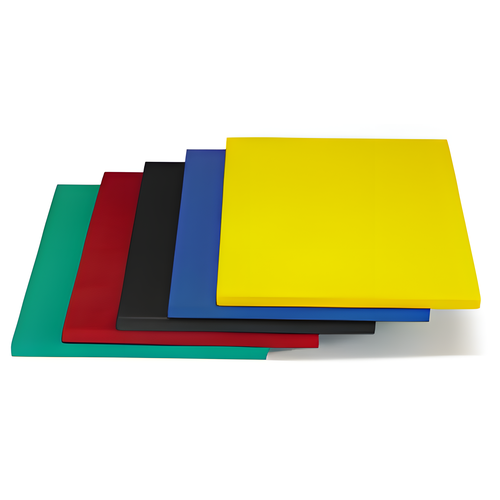 Доска разделочная пластик MVQ 600x400х18 мм желтая