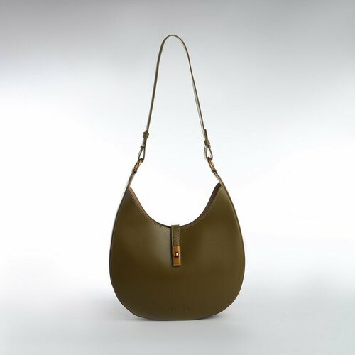 фото Сумка багет textura, зеленый