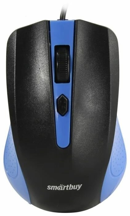 Мышь проводная SMARTBUY SBM-352-BK синий/черный