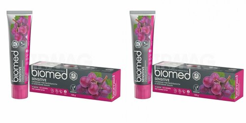 Зубная паста BioMed Sensitive, 100 мл, 2 уп