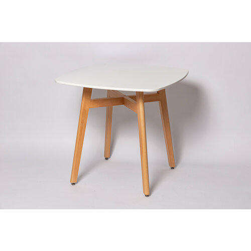 Стол для кухни квадратный белый ST - 026 80х80х75 9900₽