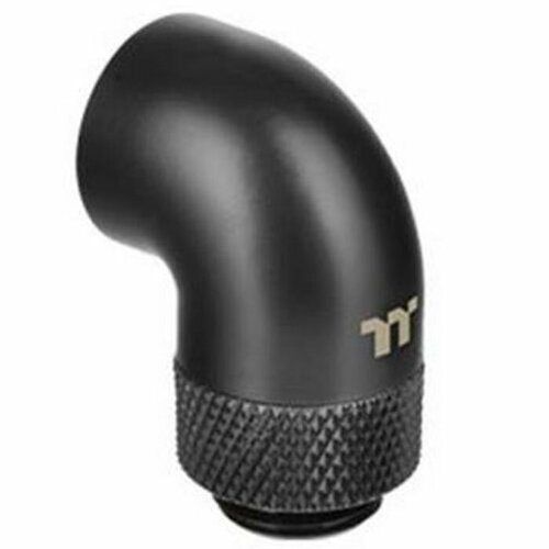 Thermaltake Фитинг для СВО Thermaltake Pacific G14 Male to Female 90-Degree Extender - Black CL-W148-CU00BL-A 990₽