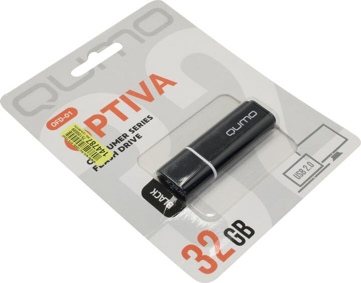 Флешка USB 16Gb QUMO Optiva 01 USB2.0 зеленый QM16GUD-OP1 - фото №10