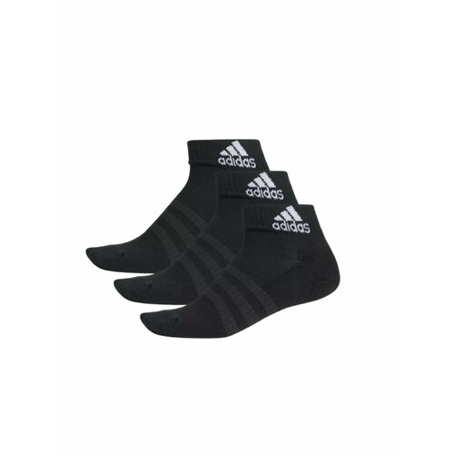 фото Носки adidas, 3 пары, размер s, черный