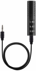 Ресивер Deppa 44171, беспроводной, Bluetooth 5.0, черный, AUX