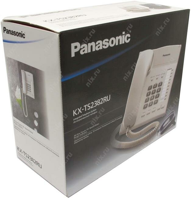 Телефон проводной Panasonic - фото №19