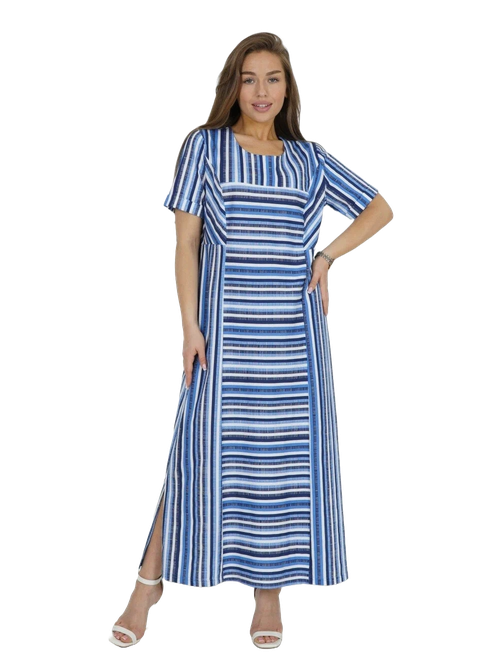 Платье ИСА-Текс, размер 50RU, голубой