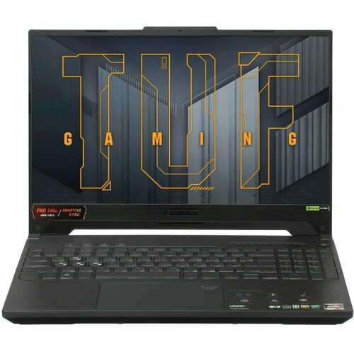 Ноутбук ASUS TUF Gaming A15 FA507NU-LP031 15.6 FHD IPS 250N 144Hz/R7-7735HS/16GB/512GB SSD/RTX 4050 6GB/DOS/Mecha Gray/Без OС, RU 15 6 ноутбук asus tuf gaming f15 fx506lhb hn323 1920x1080 intel core i5 10300h 2 5 ггц ram 8 гб ddr4 ssd 512 гб nvidia geforce gtx 1650 без ос 90nr03u2 m00jn0 graphite black