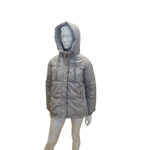 фото Куртка yll, размер 2xl, зеленый, бежевый