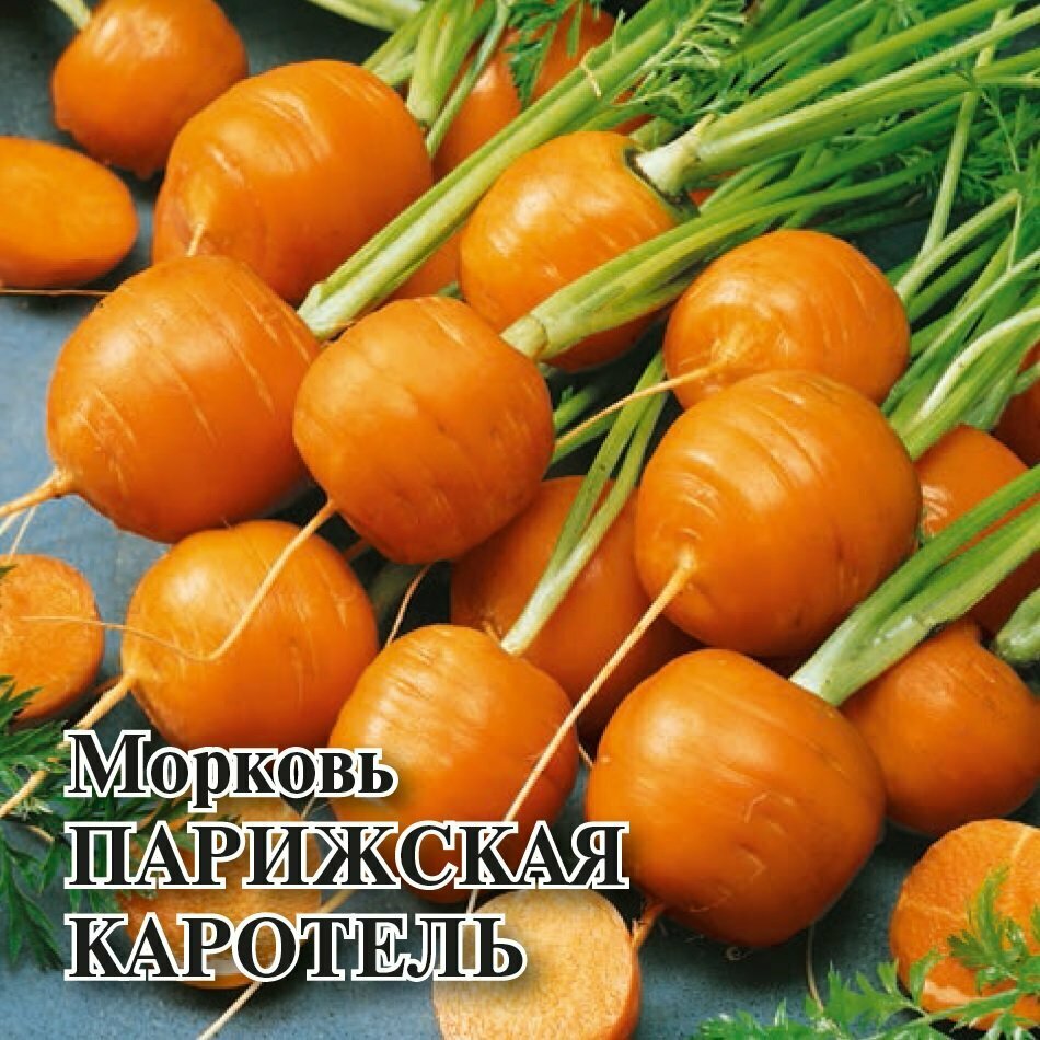 Гавриш Семена для фермера Морковь Парижская каротель в наборе по 10 гр