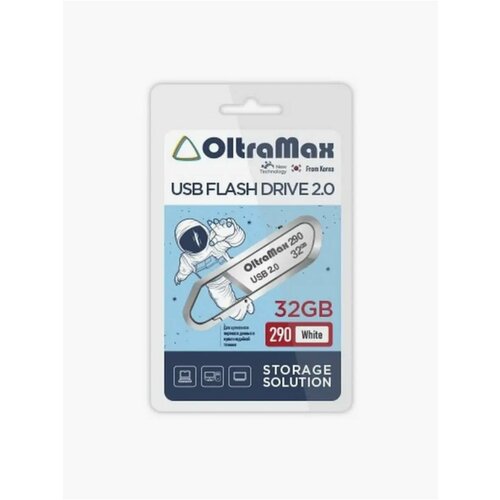 USB флеш накопитель OM-32GB-290-White usb флэш накопитель oltramax om 128gb 290 white