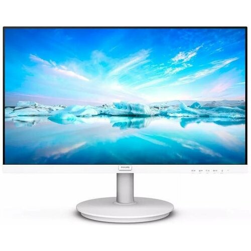 Монитор Philips 27 271V8AW/01 белый IPS LED 4ms 16:9 HDMI M/M матовая 250cd 178гр/178гр 1920x1080 75Hz VGA FHD монитор 27 philips 273v7qdab 00 01 черный ips led 5ms 16 9 dvi hdmi матовая 10000000 1 250cd 178гр 178гр 1920x1080 d sub fhd 5 1кг