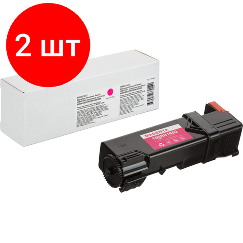 Комплект 2 штук, Картридж лазерный Retech 106R01602 пур. для Xerox 6500N/6500DN/6505N/6505DN картридж sakura 106r01602 для xerox пурпурный 2500 к phaser6500 workcenter6505