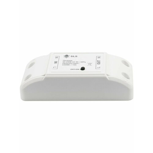 Умное реле SLS SWC-01 WiFi white умное 2х канальное реле sls swc 03 wifi с нулем white