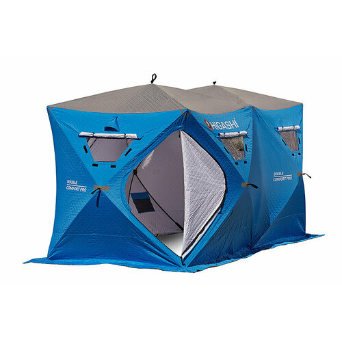 зимняя утепленная палатка куб 200х200х220см Higashi Палатка HIGASHI Double Comfort Pro DC