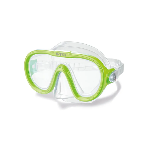 маска для плавания маска для плавания intex 55916 sea scan swim masks 8 фиолетовый Маска для плавания, от 8 лет, SEA SCAN SWIM MASKS Intex 55916 зеленый