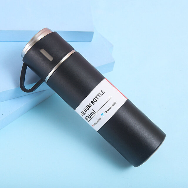 фото Термос "Vacuum Flask" 501 мл, черный