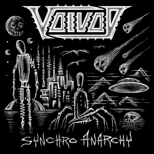 Виниловая пластинка Voivod / Synchro Anarchy (1LP) european style retro creative home white wall clock double sided hanging clock double side clock