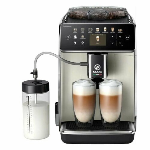 Кофемашина автоматическая Saeco GranAroma SM658010 BlackSilver 10399700₽