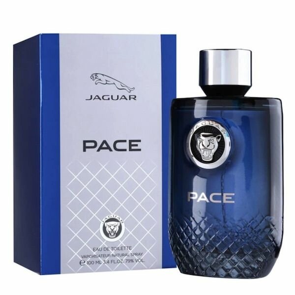 Туалетная вода мужская JAGUAR Men Pace 100 мл. Фужерный, древесный аромат