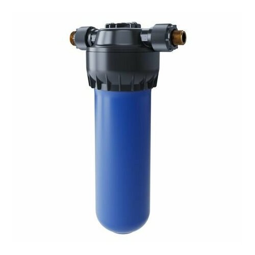 Корпус магистрального фильтра АКВАФОР 10SL 3/4 для холодной воды корпус магистрального фильтра аквафор 1 2 для холодной воды синий