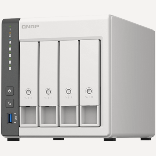 Изображение товара Сетевой накопитель (NAS) Qnap D4 (REV. C)