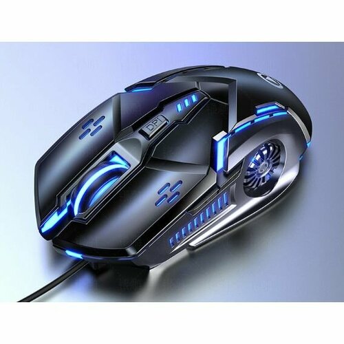 Игровая мышь для компьютеров и планшетов подходит для офиса и игр матовая черная 45900₽