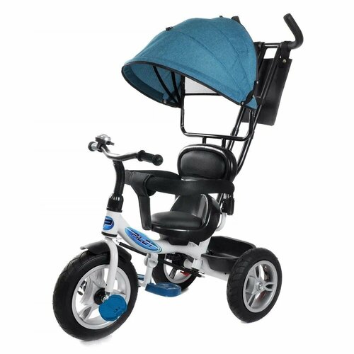 Велосипед 3-х колес с руч управ цв зеленый надув 925000₽