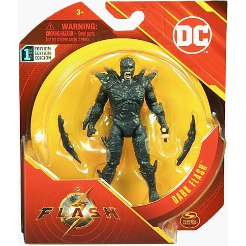 DC Comics The Flash 4-дюймовая фигурка Дарк Флеш фигурка dc multiverse the flash dark flash 18 см 6155266