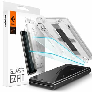 Защитное стекло SPIGEN для Galaxy Z Fold 5 - Glass tR EZ Fit Cover Прозрачное 2 шт AGL06523