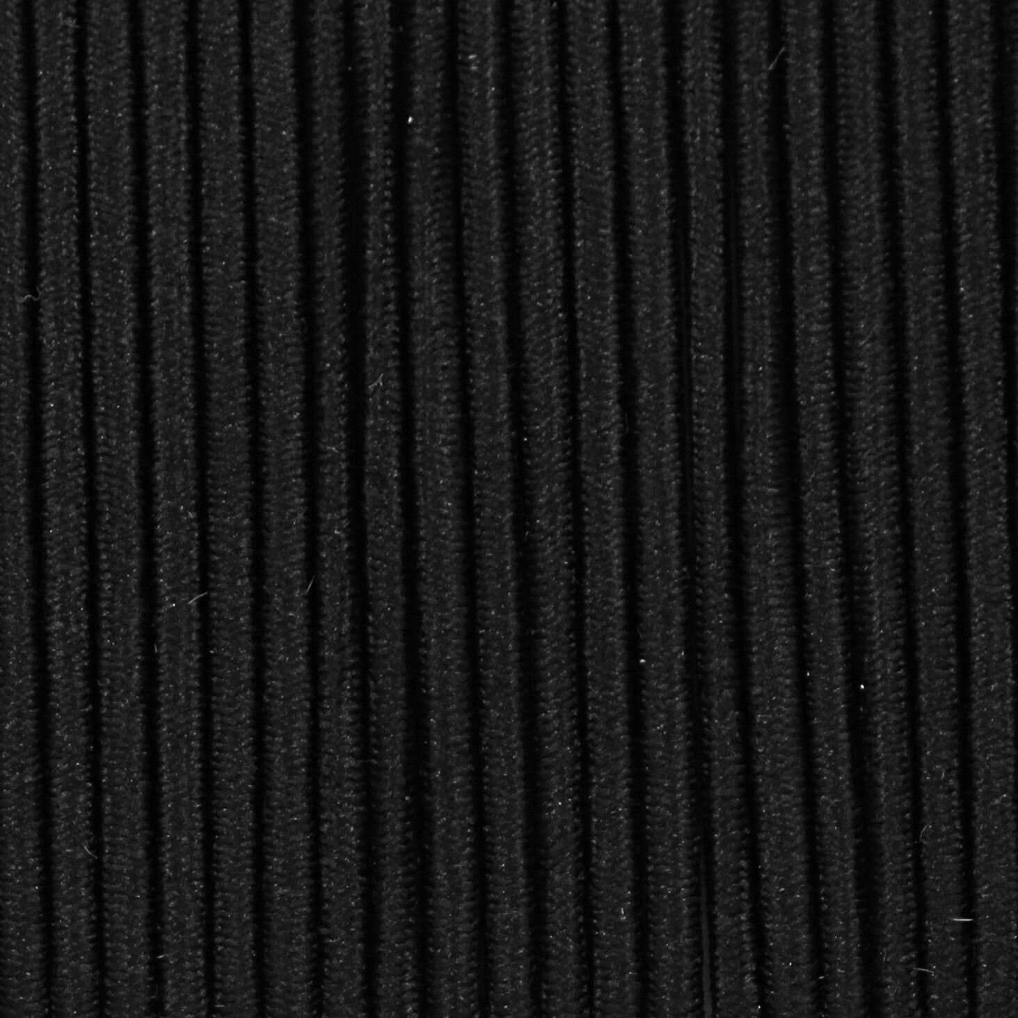 Резинка диаметр 2,5 мм черная (100 м) — фото 1