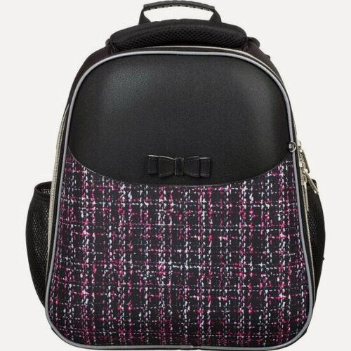 Изображение товара Ранец №1SCHOOL Basic Fashion твид черный, 2 отделения, анатомический