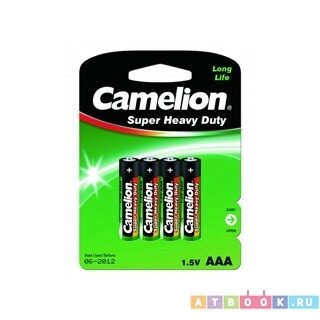 Батарейки Camelion Super heavy Duty ААА 4шт - фото №4