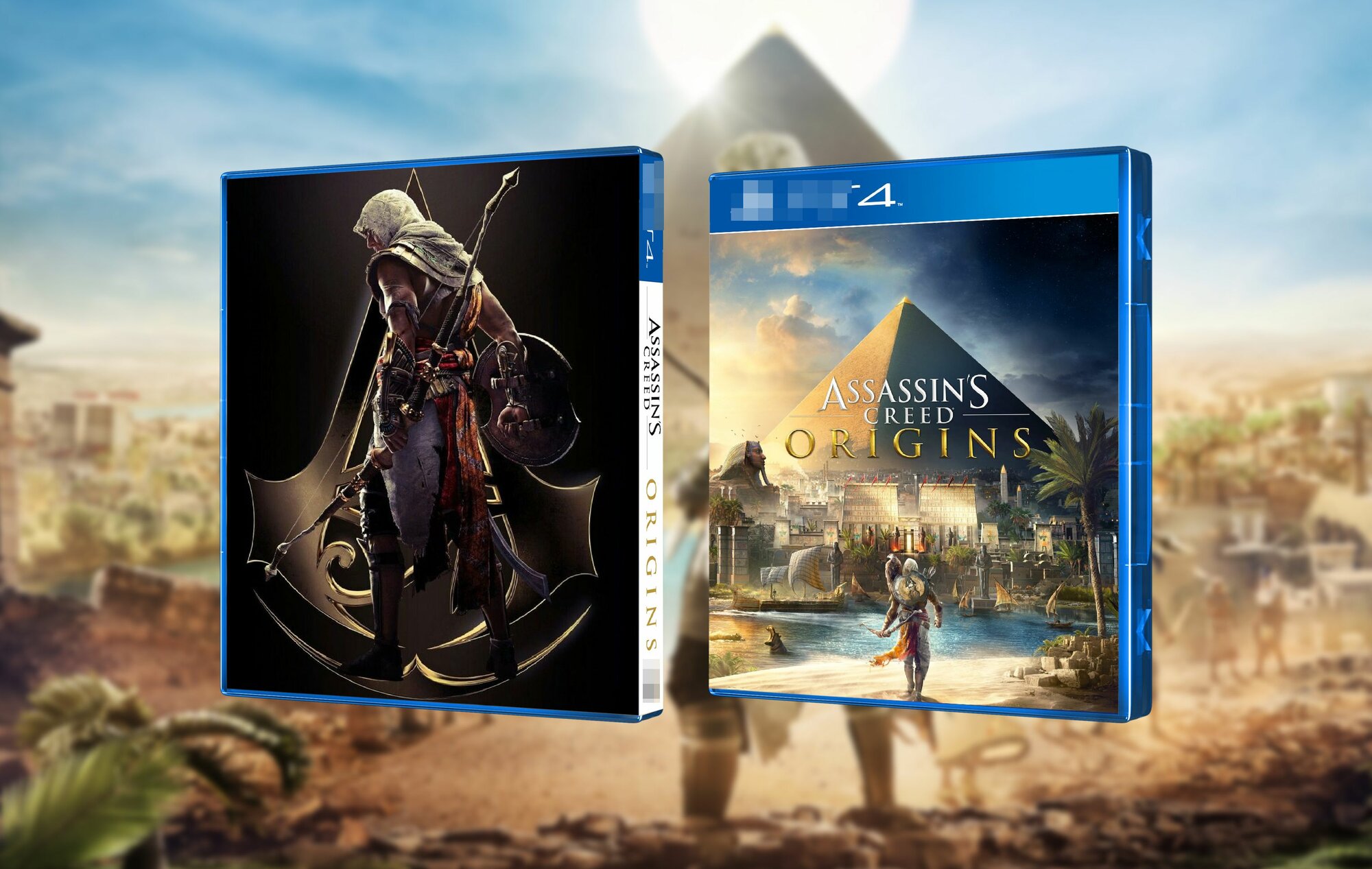 Assassins Creed Origins / Эксклюзивная Обложка для Кейса PS4