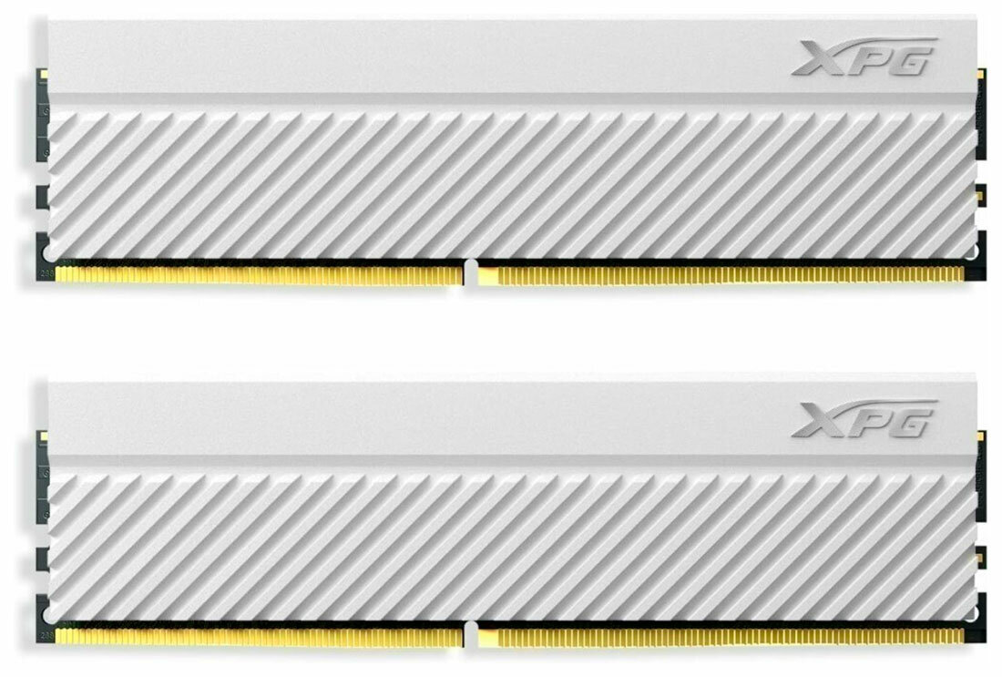 Оперативная память ADATA DDR4 16GB 3200MHz XPG Gammix D45 White (AX4U32008G16A-DCWHD45)