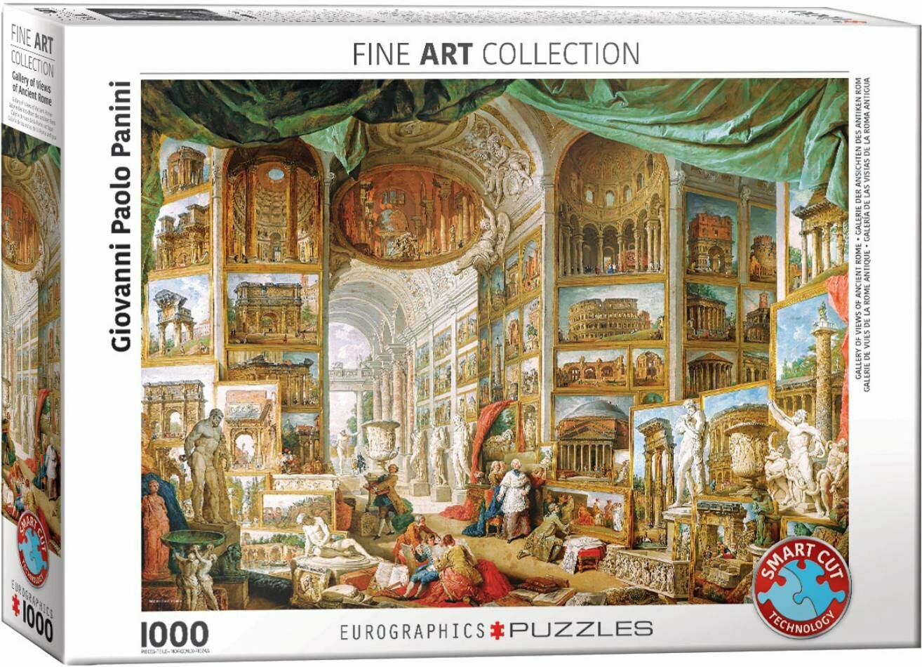 Пазл для взрослых Eurographics 1000 деталей: Древний Рим (Fine Art Masterpieces)