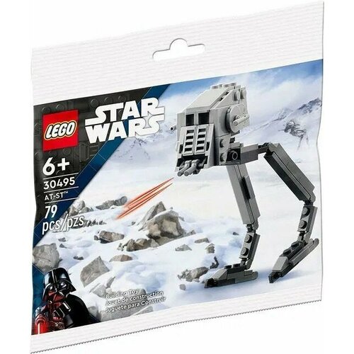 Конструктор LEGO Star Wars AT-ST | 30495 конструктор lego polybag star wars at st 79 деталей 30495