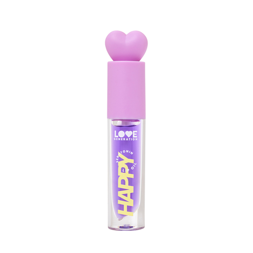 Масло для губ Love Generation Be Happy Lip Oil т.04 Прозрачно-фиолетовый 2,3 мл